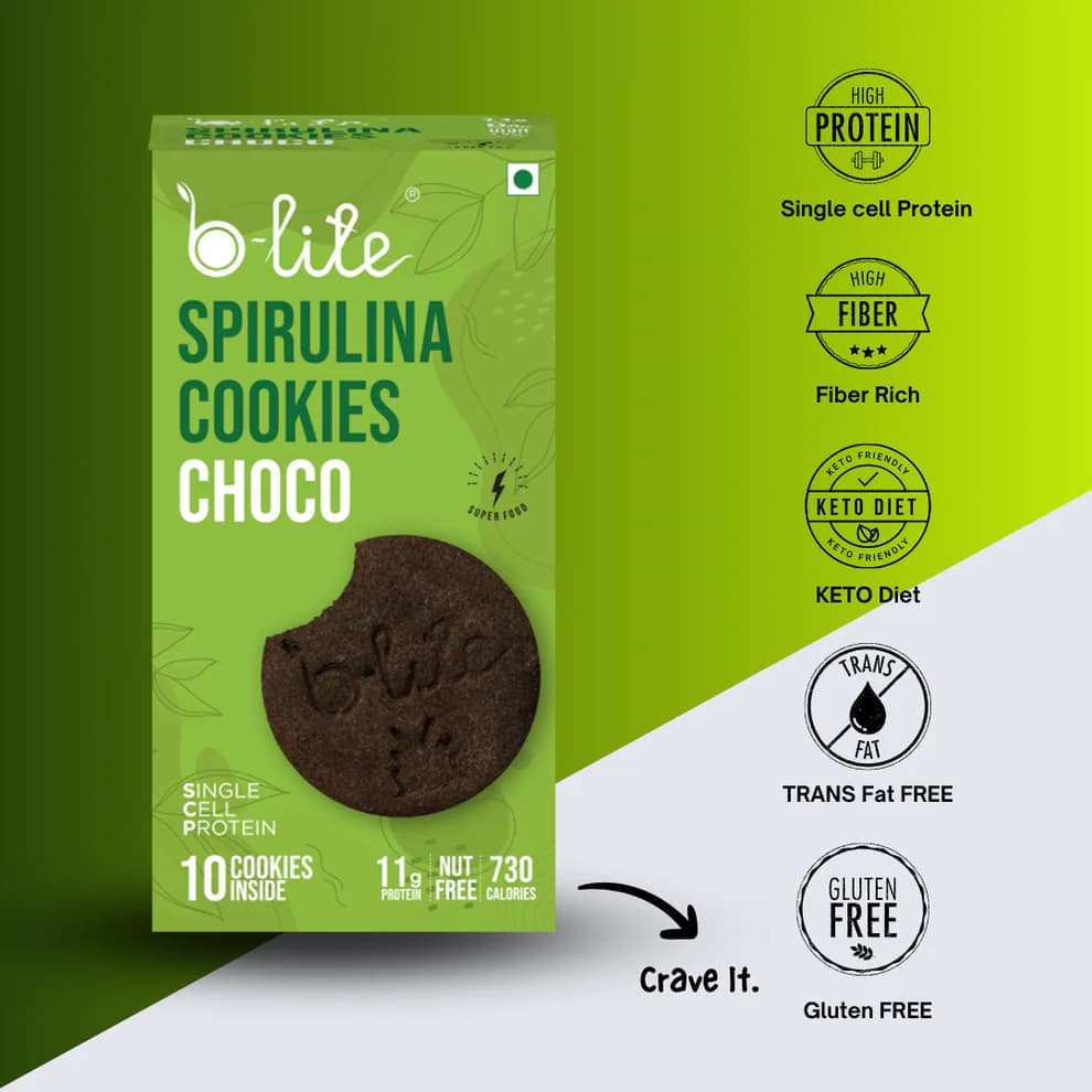 Spirulina Protein Choco Chip